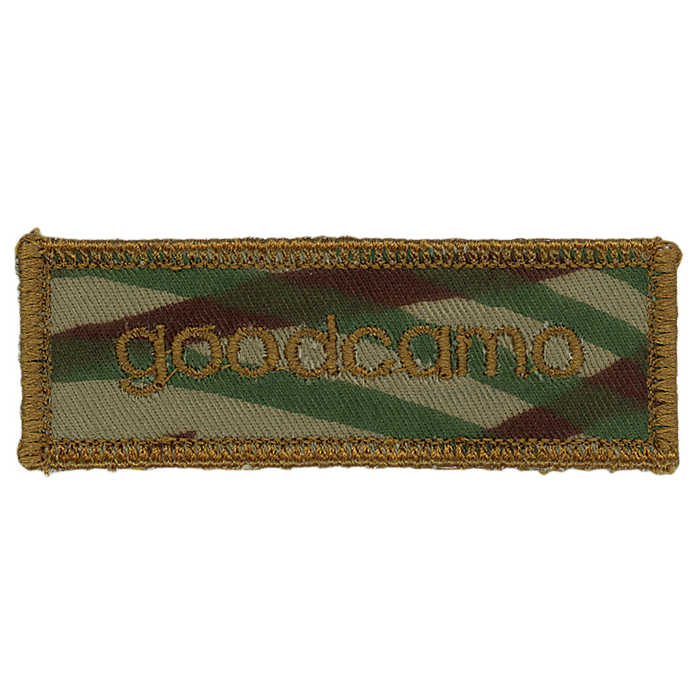 goodcamo Name Tag Patch