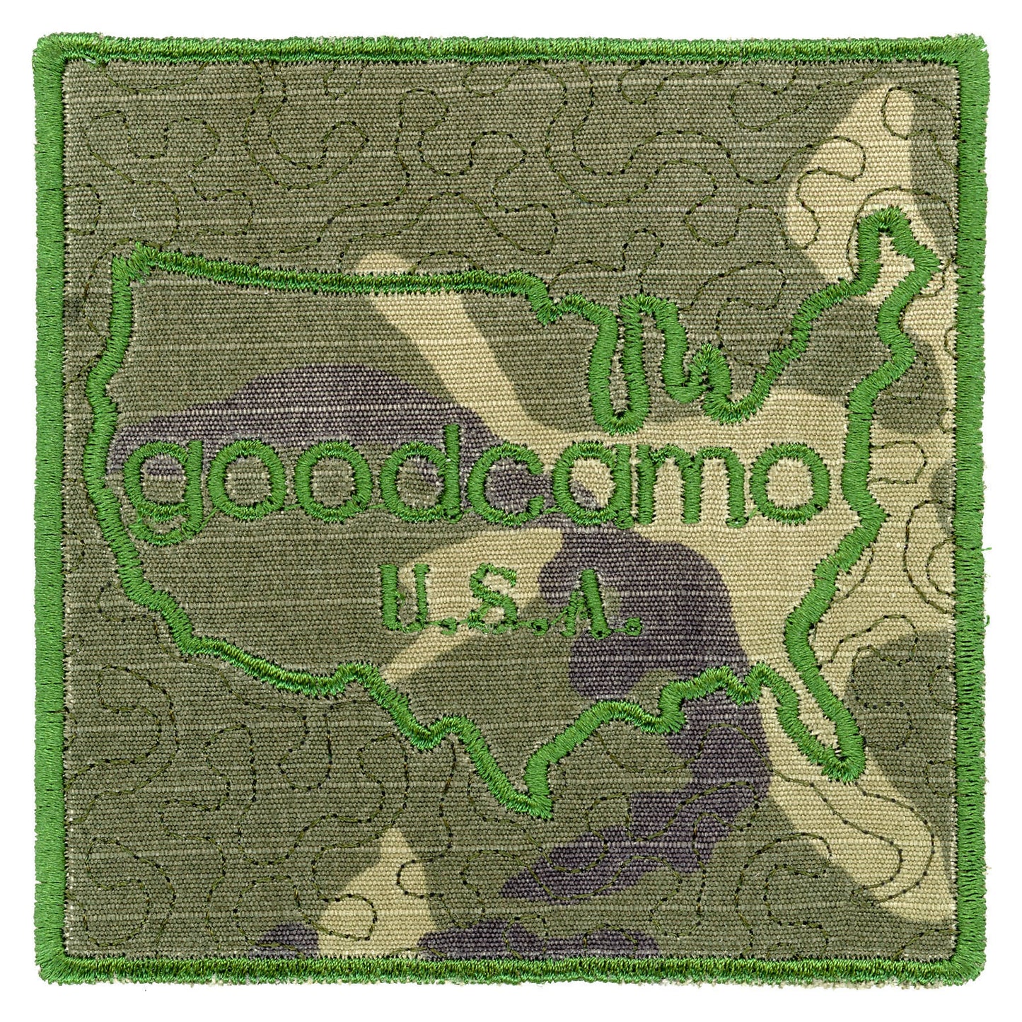 goodcamo USA Upcycled Camo Patch